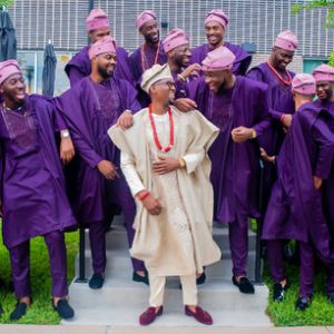 Nigeria Asoebi for groom